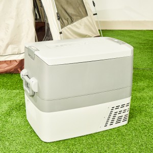 DC12V/24V 50L Camping coche compresor refrigerador caja refrigerador refrigerador