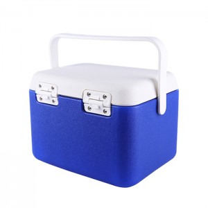 KY106 5L Plastic Cooler Box For BBQ, Camping, Piscatio, Beer, Food