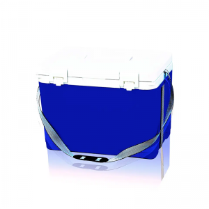 KY112B 12L plastmasas ledus lādes dzesētāja kaste, vakcīnas transportēšanas dzesētāja kaste