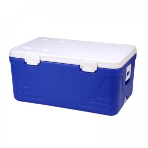 KY505 110L Insulated Ice Chest Plastic Cooler Box Para sa Camping Picnic Camping