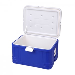 KY600A صندوق تبريد بلاستيك للتخييم سعة 65 لتر خارجي للسيارة والنزهات على الجليد