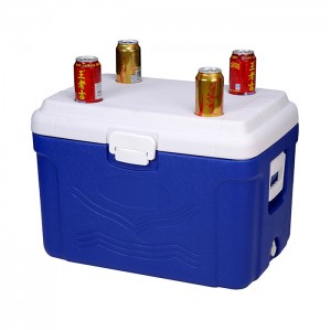 KY601 60L Outdoor Camping Fishing Vegetable Fruits Cans Wine Cooler Box