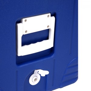 KY80B आउटडोर 80L हार्ड प्लास्टिक कूलर बक्स फ्रिज आइस चेस्ट कूलर बक्स पोर्टेबल