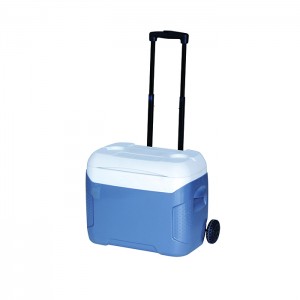 KYL28 OEM 28L Portable Drinks Trolley Ice Chest Cooler Box With Wheels