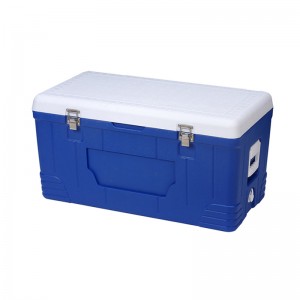 KY80B āra 80L cietas plastmasas dzesētāja kaste Ledusskapja ledus lādes dzesētāja kaste, pārnēsājama