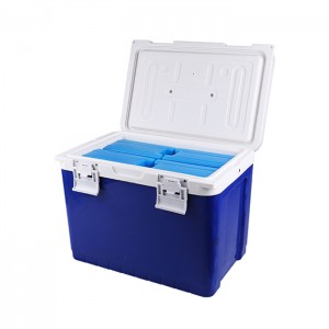 KY112B 12L Plastic Ice Chest Cooler Box Vaccin Transport Cooler Box
