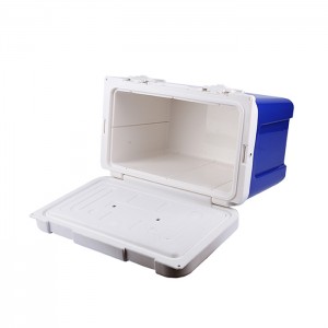 Caixa refrigeradora de plástico para transporte de vacinas, caixa refrigeradora de gelo KY112B 12L