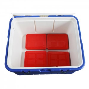 KY48A 48L PU Insulated Custom Beach Can Marine Cooler Box For Outdoor