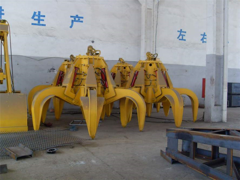 Electric Hydraulic Mutivable Double Disc Grab Bucket (6)