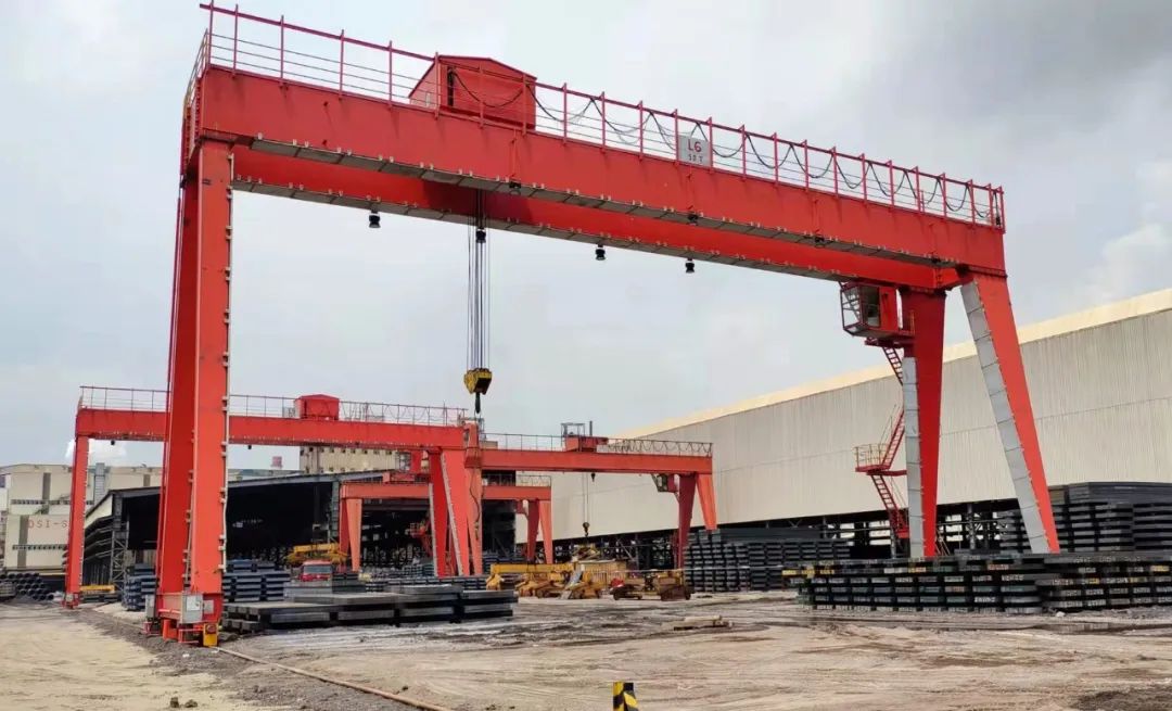 KORIG CRANES New Chinese Gantry Crane Exported to Indonesia Again