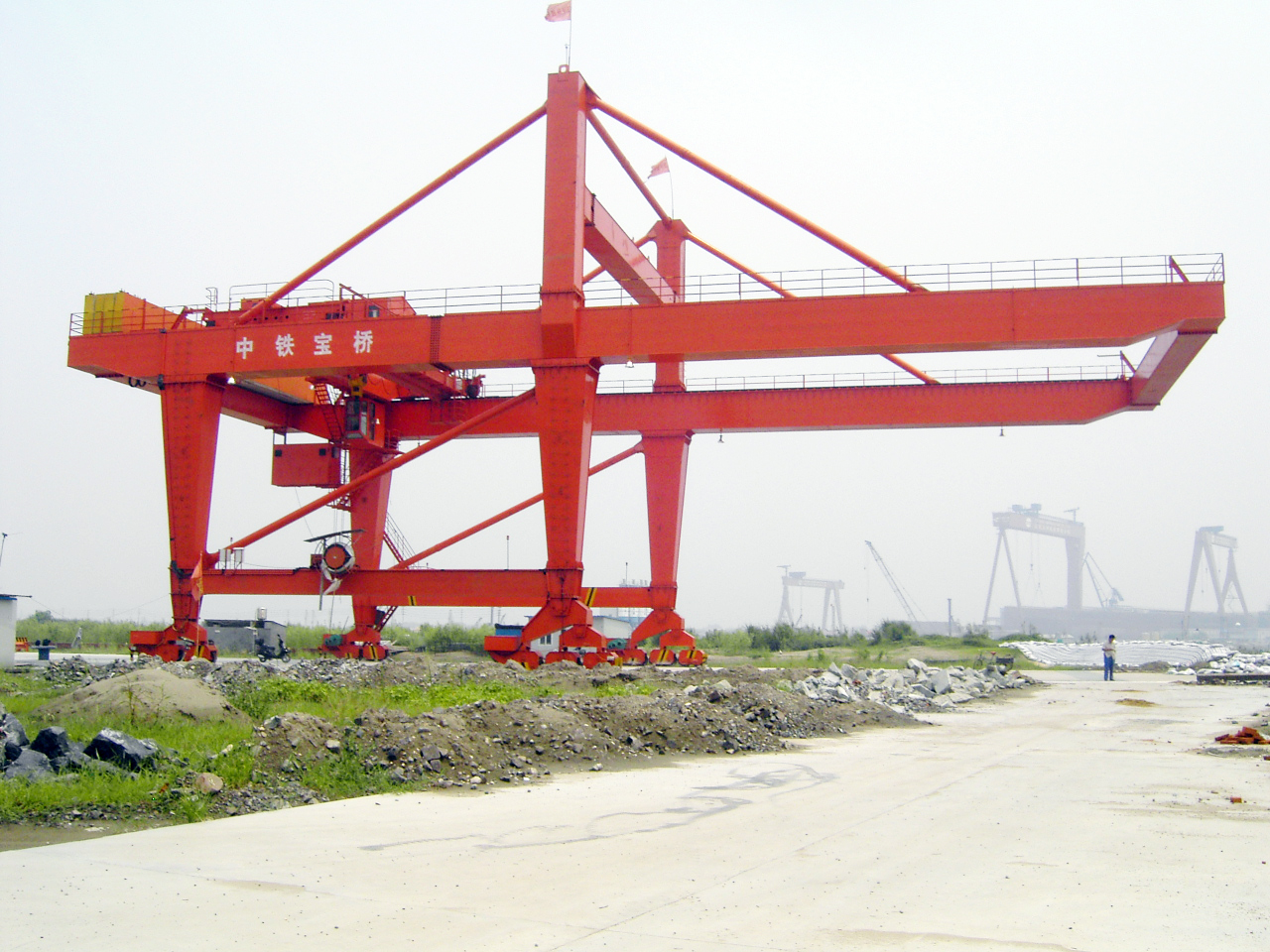 Load and Unload  Double Beam Gantry Crane