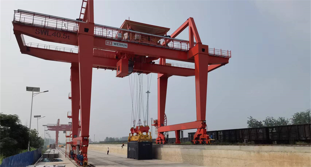 KORIG CRANES The First Port of the Beijing-Hangzhou Canal Project
