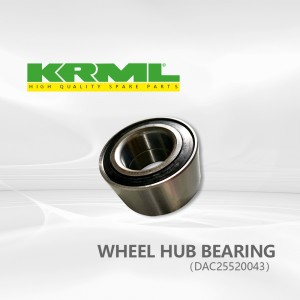 ប្រដាប់ប្រដាររថយន្តល្បឿនលឿនដែលមានអាយុកាលវែង Auto Wheel Hub Bearing DAC25520043 25x52x43 mm