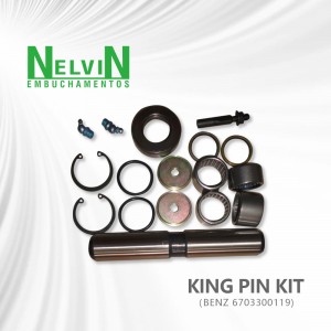 Steer axle, Spare parts king pin kit para sa MERCEDES 6703300119 Ref.Orihinal: 6703300119