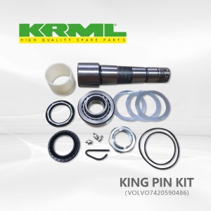Pabrik, Kualitas Tinggi, Saham, kit pin king kanggo Volvo 7420590486