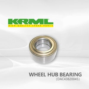 DAC43820045 Wheel Bearing 43x82x45 Shielded Ball Bearing KRML Brand
