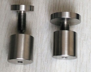 stainless steel glass clamp bolt and nut
