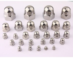Hot-selling Stainless Bolts - Hexagon domed cap nuts DIN1587 – Krui Hardware Product Co., Ltd.,