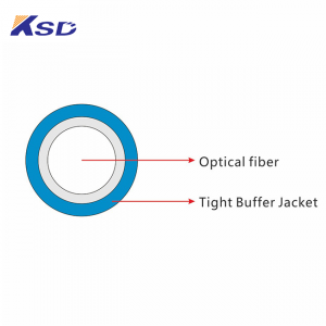 300μm Tight buffered fiber optical cable