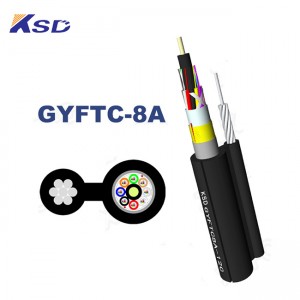 GYFTC8A Aerial Self-supporting Armored Optical Fiber Cable