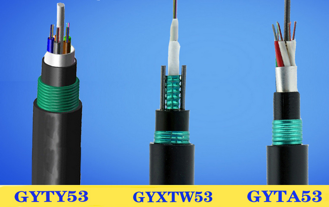 The Difference Between Buried Optical Cable GYXTW53, GYTY53, GYTA53