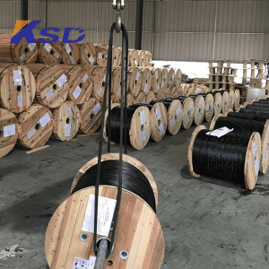48 Core Aerial Non Metallic ADSS Cable With HDPE Sheath
