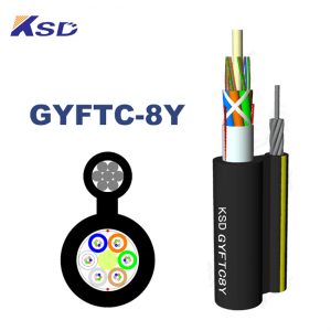 GYFTC8Y Outdoor Aerial Self-supporting Figure 8 Fiber Optic Cable