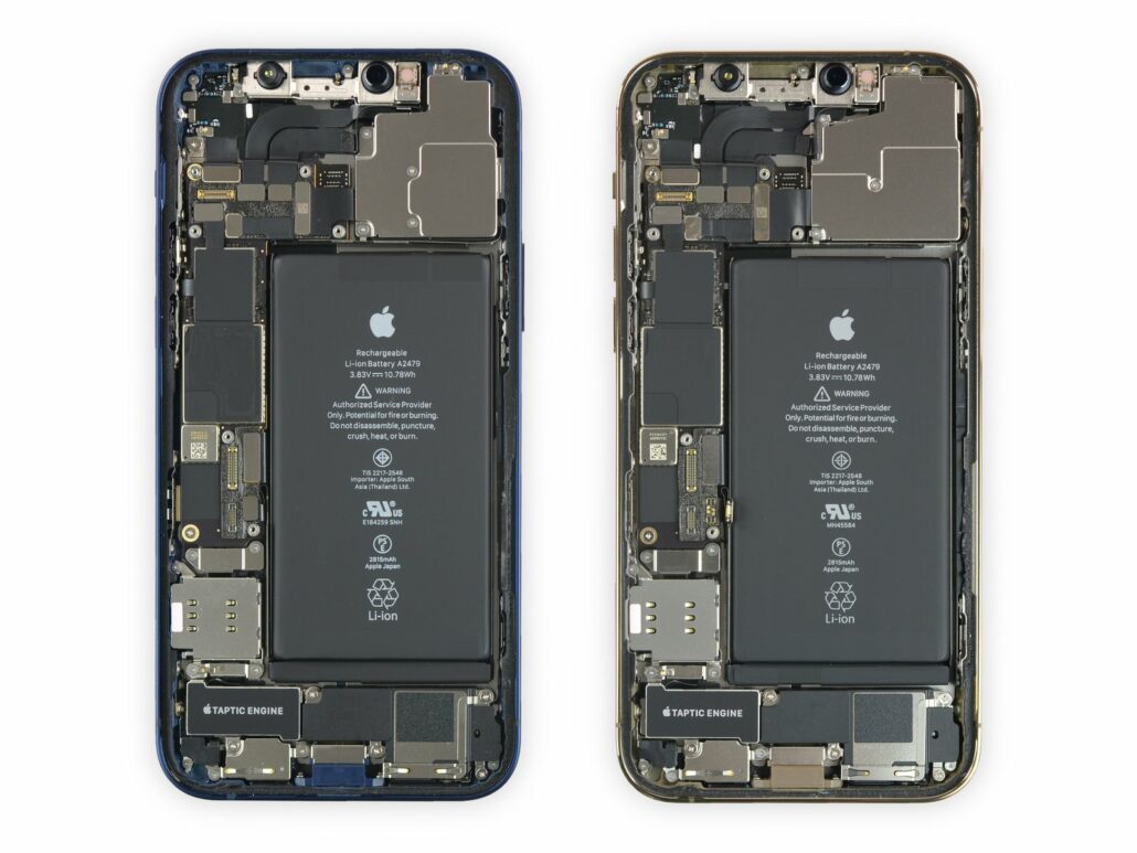 iPhone 12, iPhone 12 Pro Teardown From iFixit Shows Same Display and Batteries That Can Be Swapped With One Another
