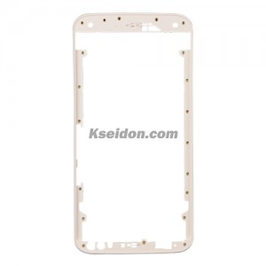 Front Cover for Motorola X3 style White