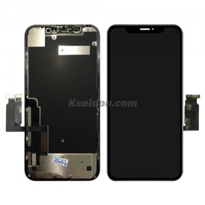 LCD Complete with frame For iPhone XR Black