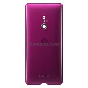 Battery Cover With Fingerprint for Sony XZ3 NFC Red Kseidon