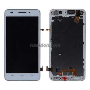 LCD complete with frame for Huawei G620s Brand New White