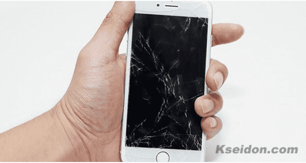 How to discern a cracked glass or a damaged LCD screen after the phone falling?