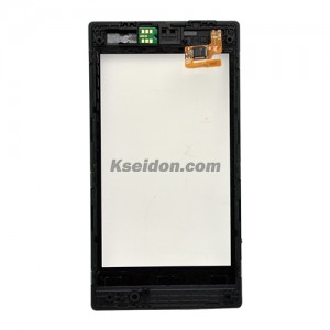 Touch Display With Copy Frame For Nokia Lumia 520 Grade A Black