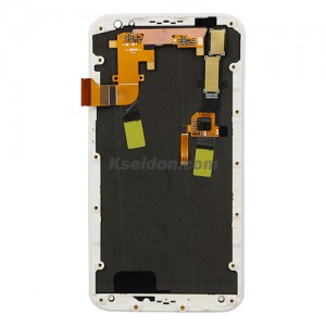 LCD Complete with frame&without metal frame for Motorola X+1 White