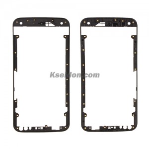 Front Cover for Motorola X3 style Black