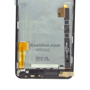 LCD Complete With Frame Sim Flex Cable For HTC One 801e Brand New Black