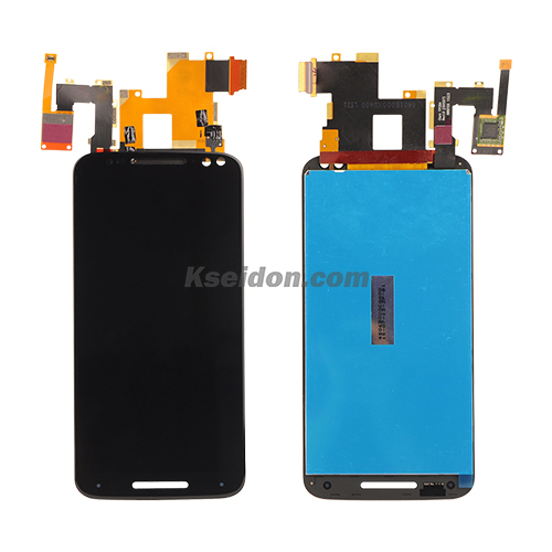 China Cheap price How To Buy Accessories - LCD with touch screen for Motorola X3 style Black – Kseidon