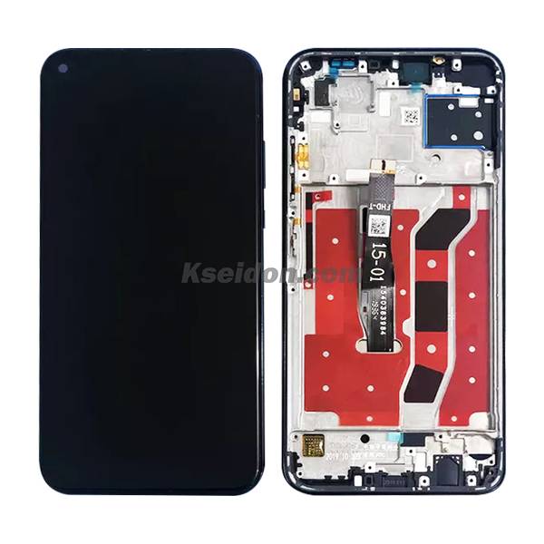 Huawei P40 Lite LCD Complete With Frame Black Kseidon Featured Image