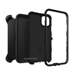 Full Hybrid Armor Phone Case for iPhone 12 Mini Pro Max Phone Cover with Holder OtteerBox Brand