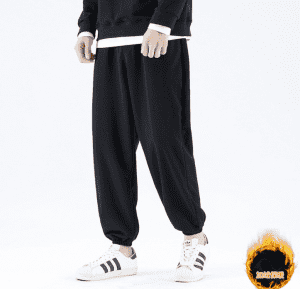 2021 spring Autumn New Webbing-Trimmed Track Pants Men Casual Jogger Sweatpants Tapered Striped Comfortable Trousers
