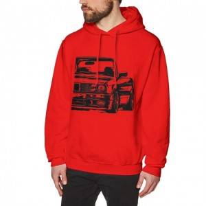 Retro E30 Car Hoodies Popular Style Men Long Sleeve Casual Solid Color Clothes Mens High Quality Custom Printing Hoodie