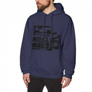 Retro E30 Car Hoodies Popular Style Men Long Sleeve Casual Solid Color Clothes Mens High Quality Custom Printing Hoodie