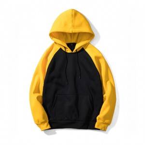 Famous Best Kid Hoodies Products - Fashion Brand Men Hoodies Autumn Winter Man Hip Hop Casual Hooded Sweatshirts Mens Streetwear Color Block Hoodie – Kaishun