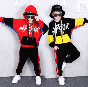 2020 Spring New Hot Boys’ Suits Children’s Long-sleeved Hooded Sweatershirt + Trousers Clothes Kids Tracksuit Autumn Outwear Set