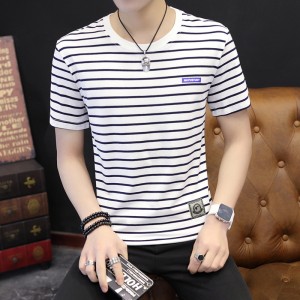 China factory wholesale striped tshirt,t shirt printing,men t-shirt