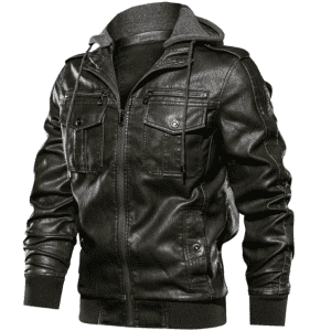Men’s Leather Jackets Autumn New Casual Motorcycle PU Jacket Leather Coats European size Jackets Drop Shipping