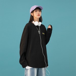black french terry sweatshirt manufacturer,women sweatshirt exporter,sweatshirt women supplier