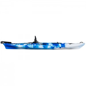 murah njagong ing ndhuwur touring fishing Angler plastik kayak karo paddle