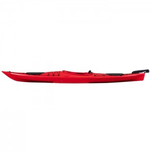 LLDPE ერთი ზის ოკეანის kayak პლასტიკური rotomolded გამოყენებული kayak თევზაობა
